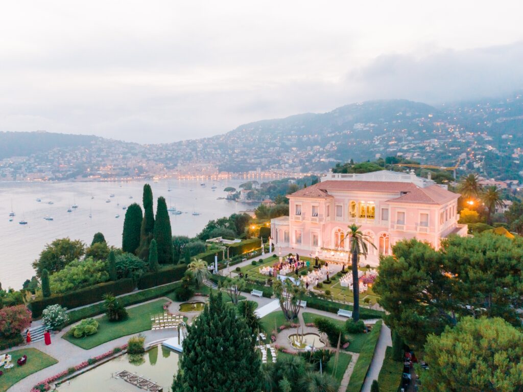 Villa Ephrussi de Rothschild wedding venue in the south of France
